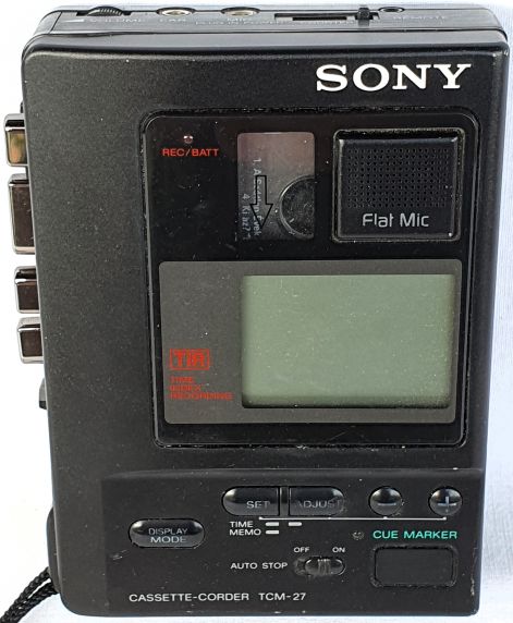 SONY TCM-27 RECORDER